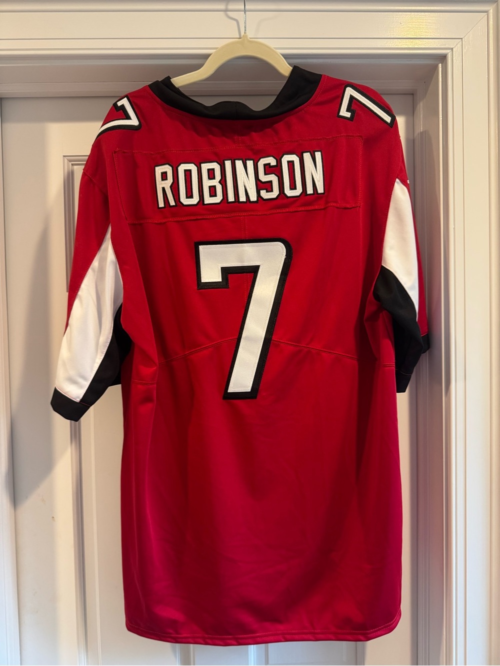 Bijan Robinson Atlanta Falcons #7 Men's Red Football Jersey